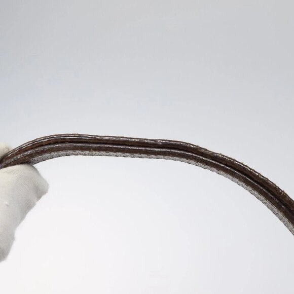 GUCCI GG Supreme Web Sherry Line Bag PVC Beige Gold 89 02 032 Auth th5867 - Picture 9 of 16